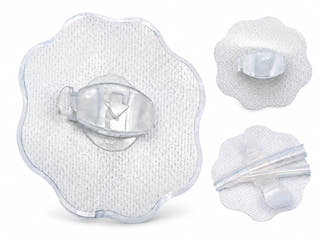 Flower-Shape Catheter Fixation Patch – Blended Fabric