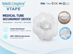 Flower-Shape Catheter Fixation Patch – Blended Fabric
