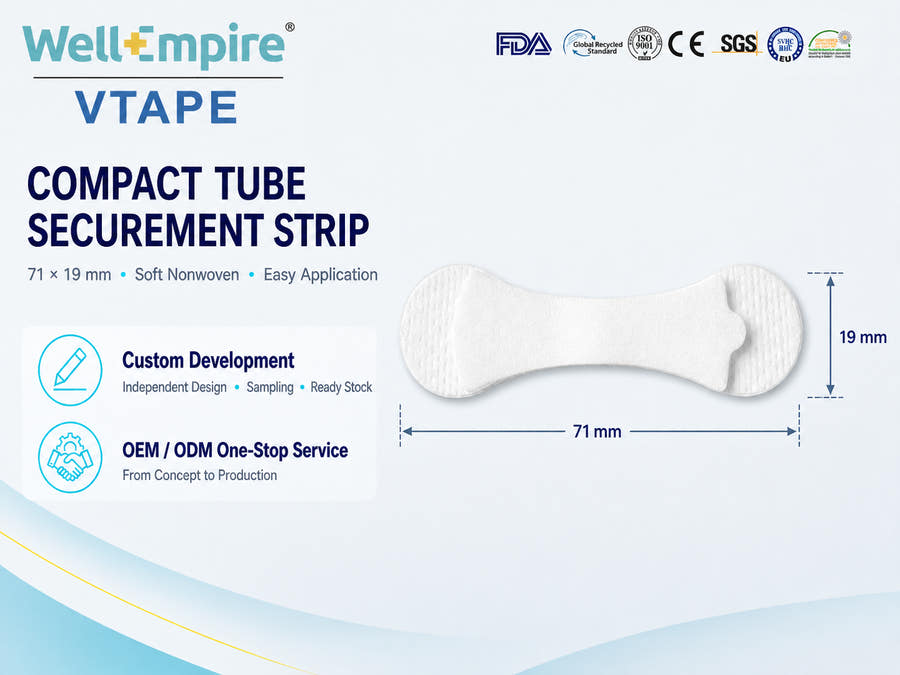 B2 Catheter Fixation Patch – Non-Woven Material