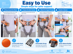 Walking transfer support belt step-by-step wearing and adjustment guide